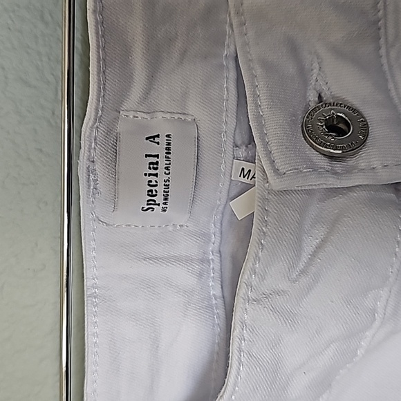 Special A 2XL white distressed denim jeans - Picture 5 of 8